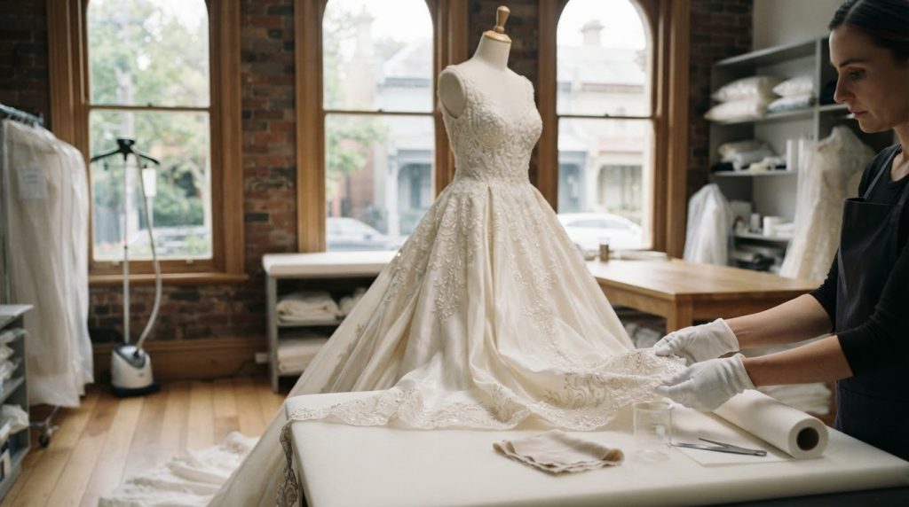 Bridal Cleaner Near Me in Melbourne: Choosing Expert Gown Care